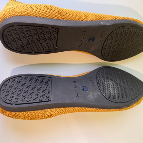 Gold Yellow Rothys - Picture 4 of 4